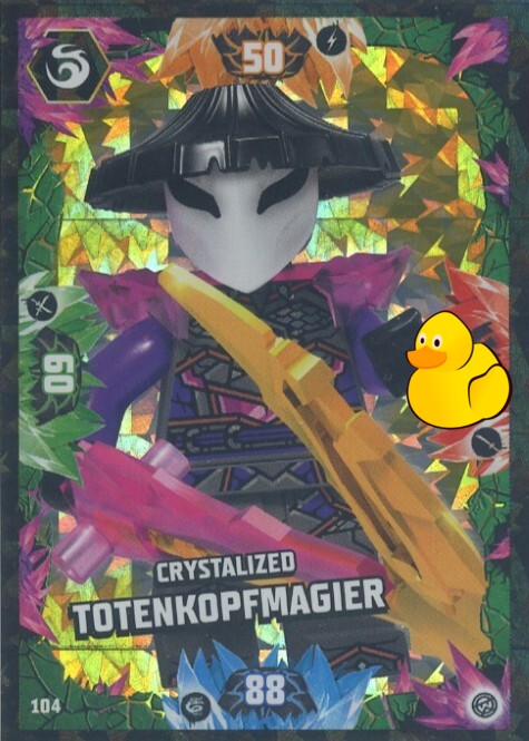 LEGO Ninjago Serie 8 | #104 Crystalized Totenkopfmagier