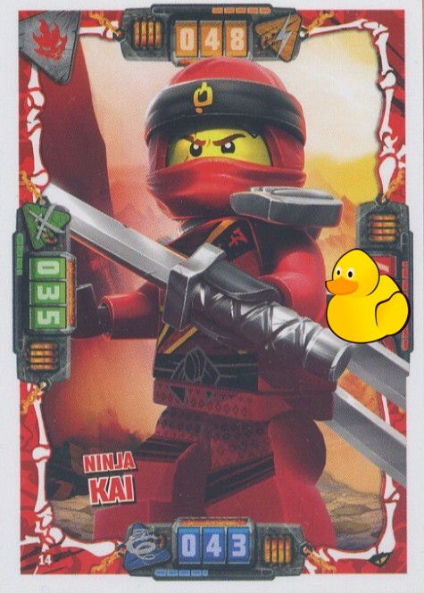 LEGO Ninjago Serie 4 | #014 Ninja Kai