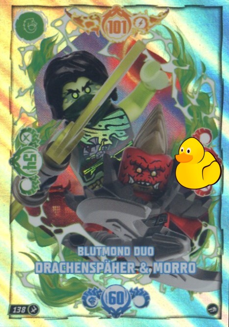 LEGO Ninjago Serie 10 |  #138 Blutmond Duo Drachenspäher & Morro