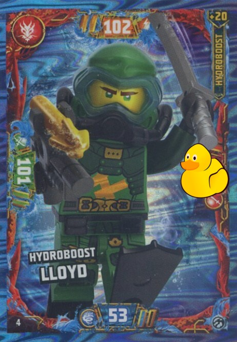 LEGO Ninjago Serie 7 | #004 Hydroboost Lloyd