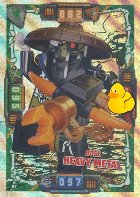 LEGO Ninjago Serie 4 | #097 Böse Heavy Metal
