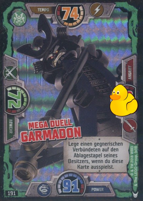 LEGO Ninjago Serie 3 | #191 Mega Duell Garmadon