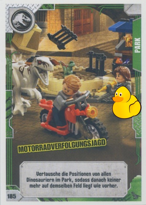 LEGO Jurassic World Serie 2 | #185 Motorradverfolgungsjagd