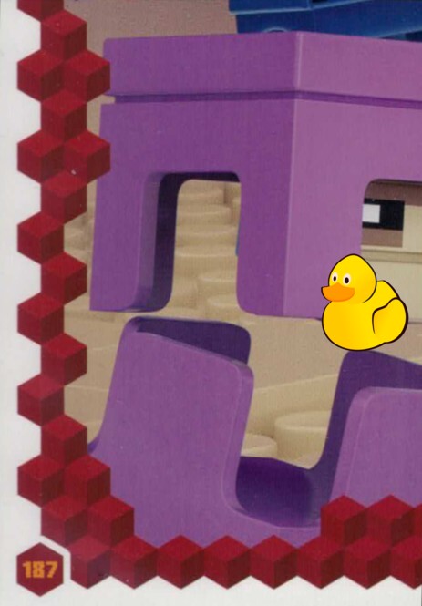 LEGO Minecraft Serie 3 | #187 Puzzlekarte Das Ende 7