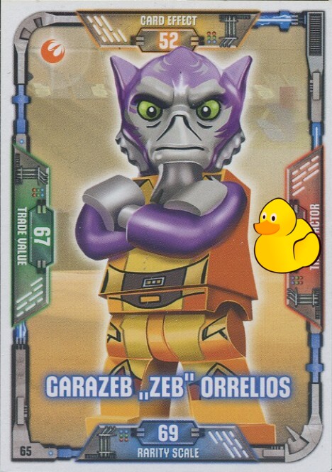 LEGO Star Wars TCC 2018 | #065 Garazeb „Zeb“ Orrelios 