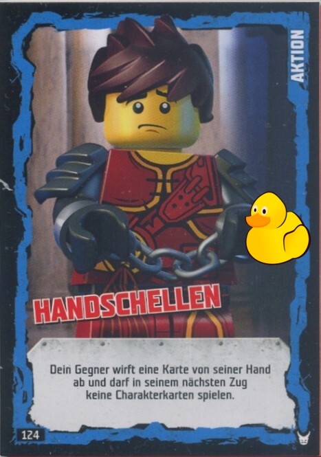 LEGO Ninjago Serie 3 | #124 Handschellen LEGO Ninjago Serie 3 | #124 Handschellen