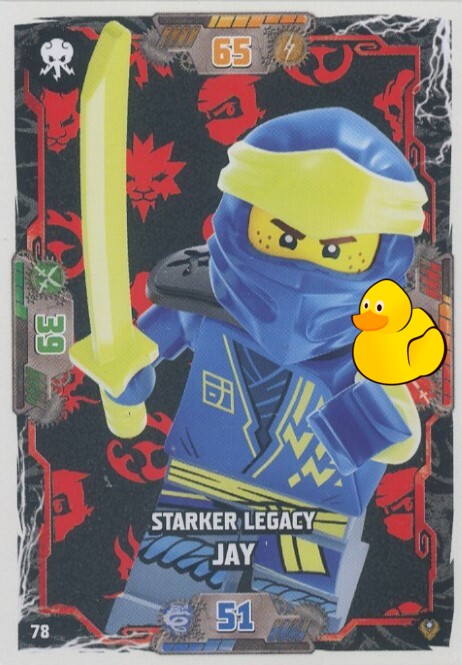 LEGO Ninjago Serie 9 Next Level  | #078 Starker Legacy Jay