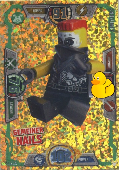 LEGO Ninjago Serie 3 | #LE21 Gemeiner Nails LEGO Ninjago Serie 3 | #LE21 Gemeiner Nails
