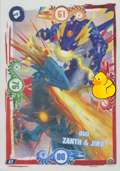 LEGO Ninjago Serie 9 Next Level  | #063 Duo Zanth & Jiro