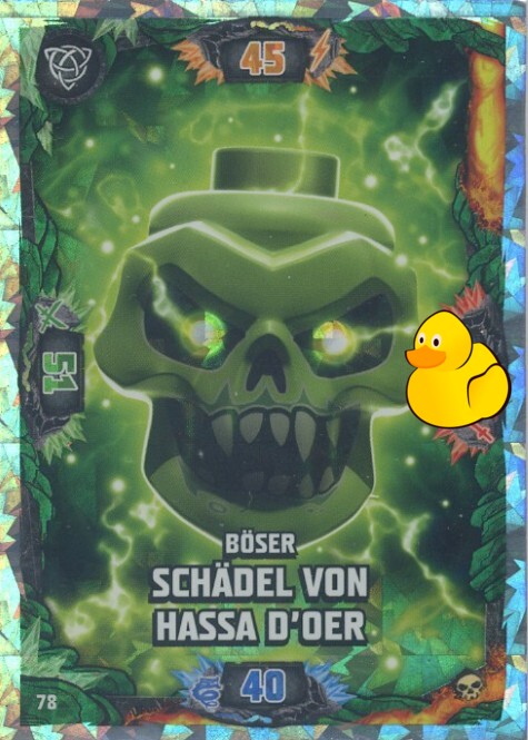 LEGO Ninjago Serie 6 | #078 Böser Schädel von Hassa D’Oer