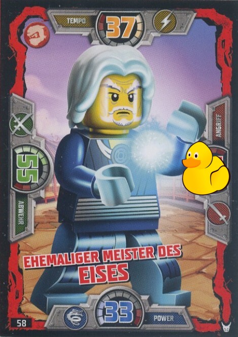 LEGO Ninjago Serie 3 | #058 Ehem. Meister des Eises 