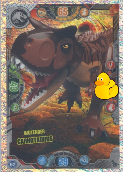 LEGO Jurassic World Serie 2 | #062 (Twin) Wütender Carnotaurus