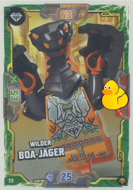 LEGO Ninjago Serie 7 Next Level | #072 Wilder Boa-Jäger