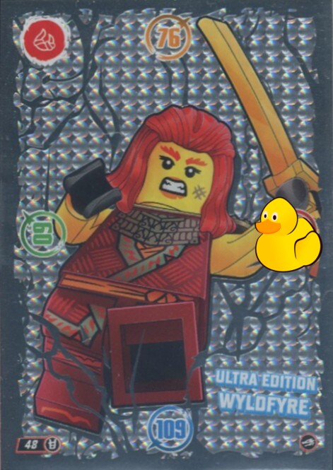LEGO Ninjago Serie 10 |  #048 Ultra Edition Wyldfyre