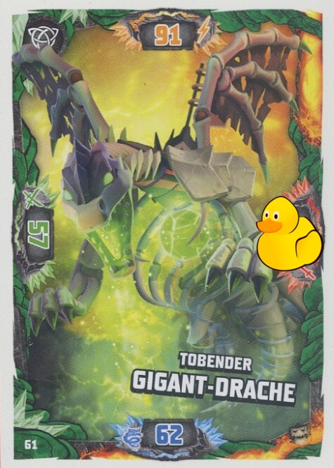 LEGO Ninjago Serie 6 Next Level | #061 Tobender Gigant-Drache 