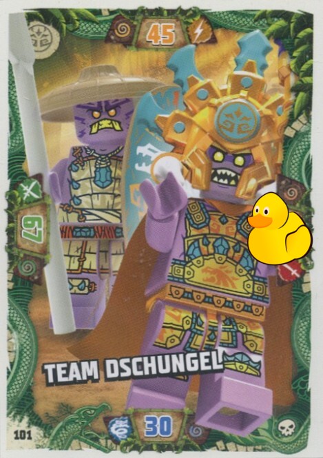 LEGO Ninjago Serie 6 | #101 Team Dschungel