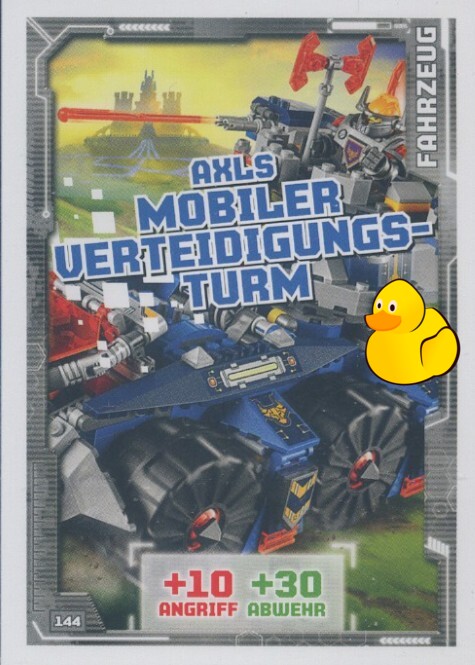 LEGO Nexo Knights Serie 1 | #144 Axls mobiler Verteidgungsturm