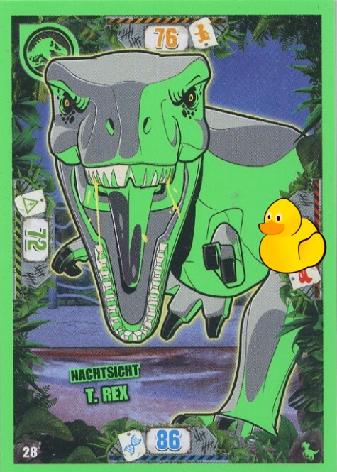 LEGO Jurassic World Serie 3 | #028 Nachtsicht T. Rex