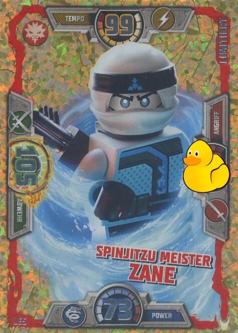 LEGO Ninjago Serie 3 | #LE5 Spinjitzu Meister Zane LEGO Ninjago Serie 3 | #LE5 Spinjitzu Meister Zane