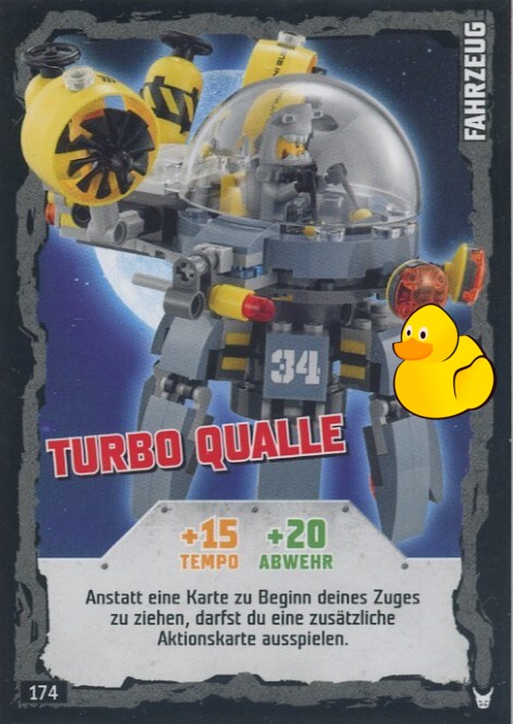 LEGO Ninjago Serie 3 | #174 Turbo Qualle 