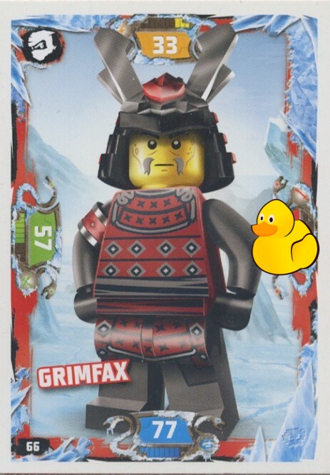 LEGO Ninjago Serie 5 | #066 Grimfax LEGO Ninjago Serie 5 | #066 Grimfax
