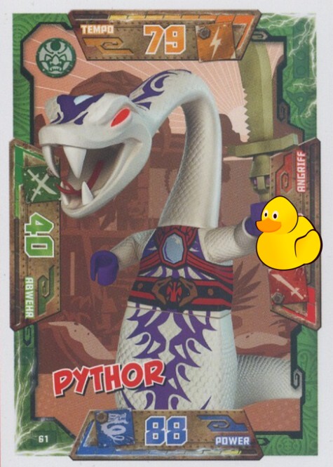 LEGO Ninjago Serie 1 | #061 Pythor