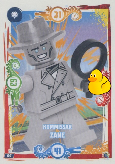 LEGO Ninjago Serie 9 | #069 Kommissar Zane
