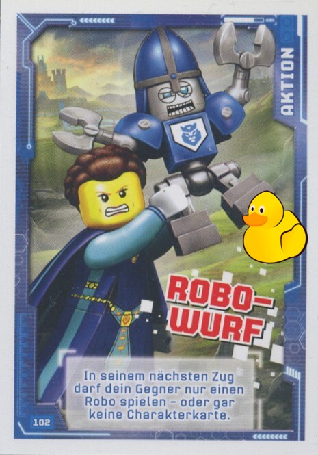 LEGO Nexo Knights Serie 1 | #102 Robo-Wurf