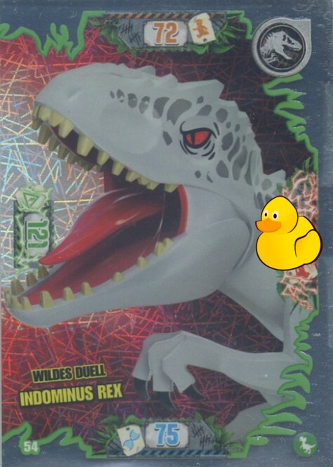 LEGO Jurassic World Serie 3 | #054 Wildes Duell Indominus Rex