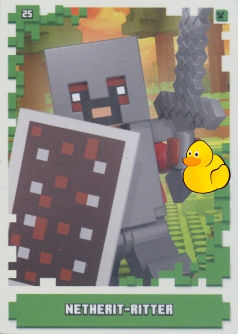 LEGO Minecraft Serie 1 | #025 Netherit-Ritter