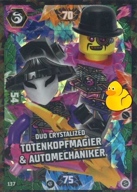 LEGO Ninjago Serie 8 | #137 Duo Crystalized Totenkopfmagier & Automechaniker