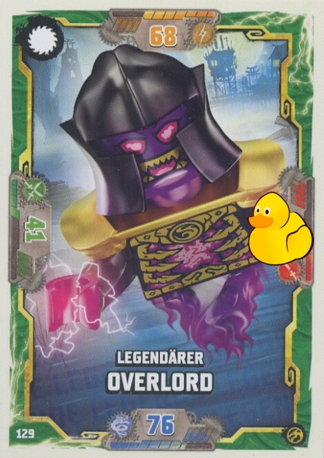 LEGO Ninjago Serie 7 | #129 Legendärer Overlord