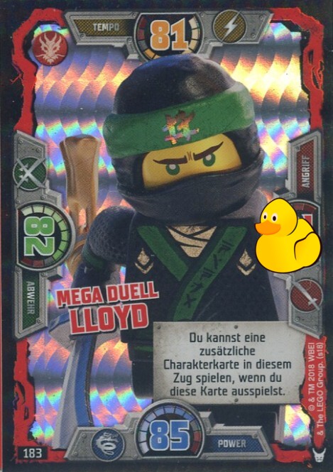 LEGO Ninjago Serie 3 | #183 Mega Duell Lloyd
