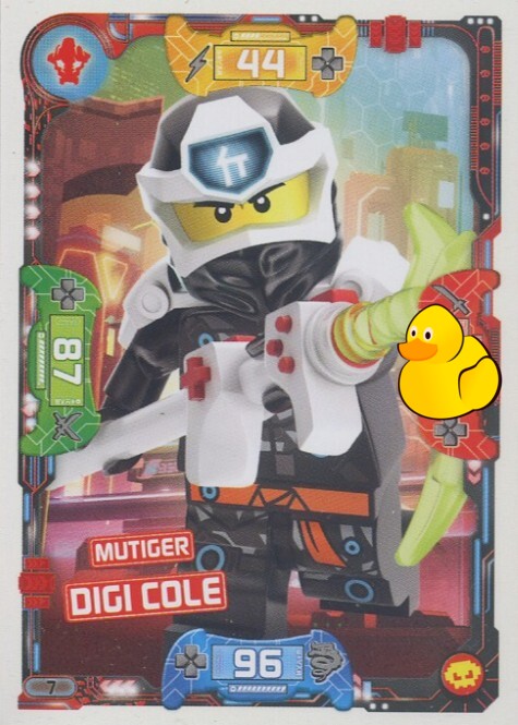 LEGO Ninjago Serie 5 Next Level | #007 Mutiger Digi Cole 