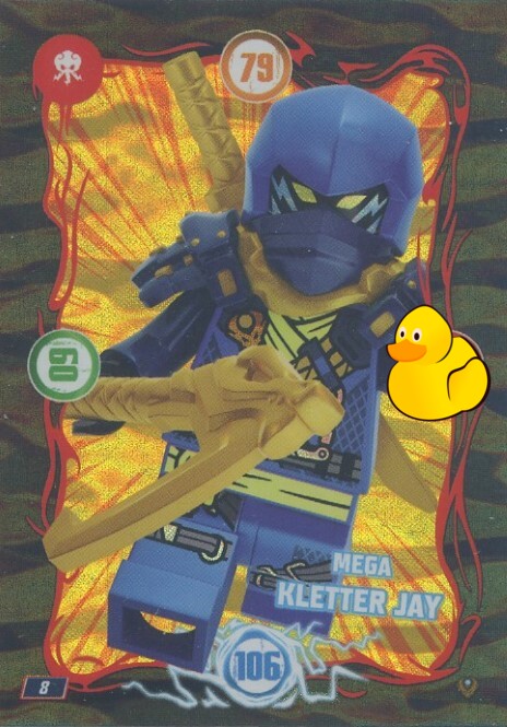 LEGO Ninjago Serie 9 Next Level  | #008 Mega Kletter Jay