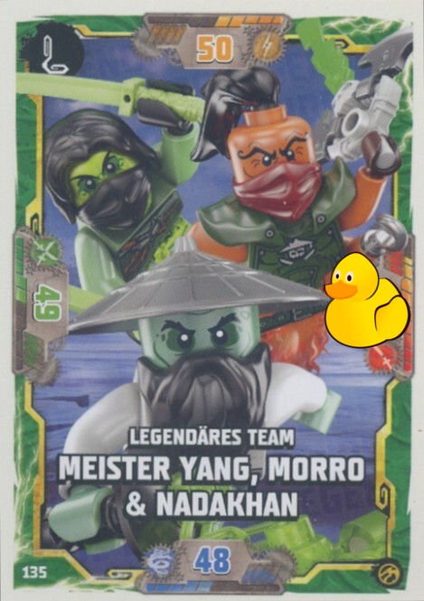 LEGO Ninjago Serie 7 | #135 Legendäres T. Yang, Morro & Nadakhan