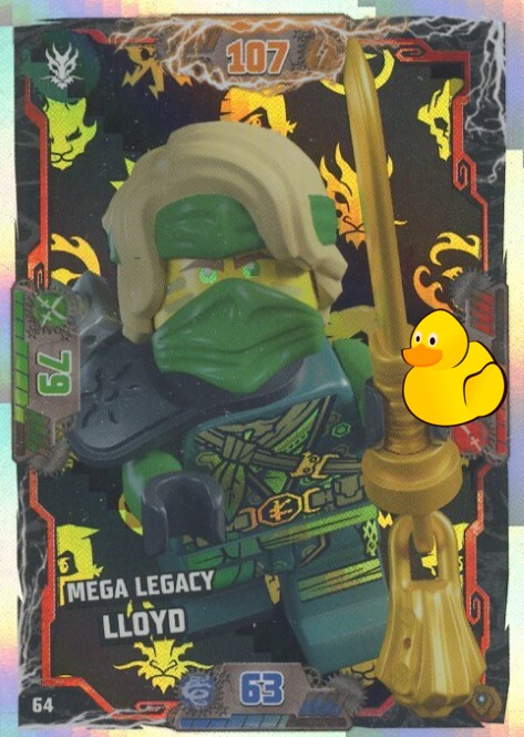 LEGO Ninjago Serie 9 Next Level  | #064 Mega Legacy Lloyd