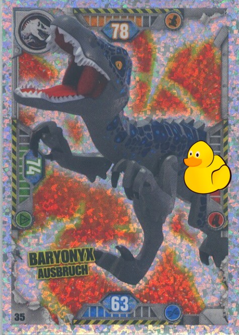 LEGO Jurassic World Serie 1 | #035 Baryonyx Ausbruch