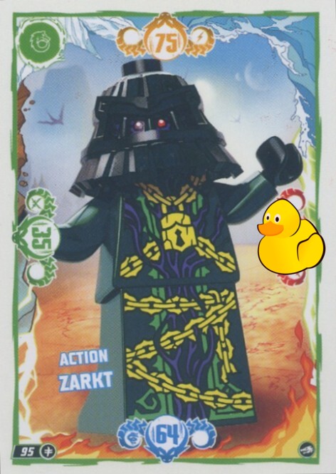 LEGO Ninjago Serie 10 |  #095 Action Zarkt