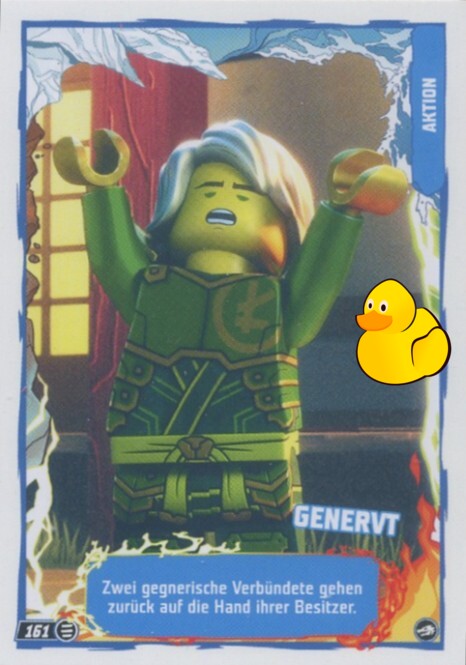 LEGO Ninjago Serie 10 |  #161 Genervt