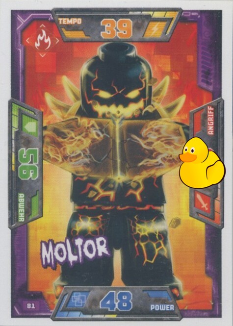 LEGO Nexo Knights Serie 1 | #081 Moltor