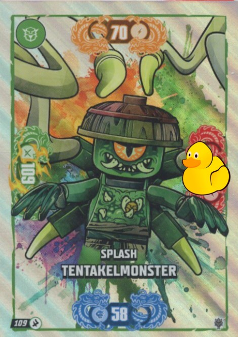 LEGO Ninjago Serie 11 | #109 Splash Tentakelmonster