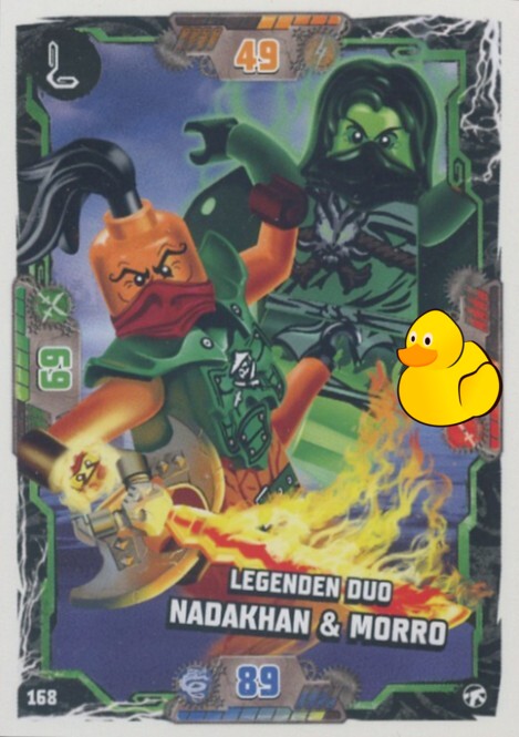 LEGO Ninjago Serie 8 Next Level | #168 Legenden Duo Nadakhan & Morro