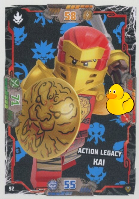 LEGO Ninjago Serie 9 Next Level  | #092 Action Legacy Kai