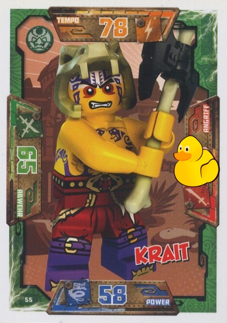 LEGO Ninjago Serie 1 | #055 Krait