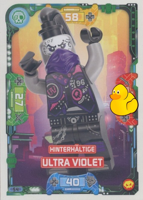 LEGO Ninjago Serie 5 Next Level | #054 Hinterhältiger Ultra Violet 