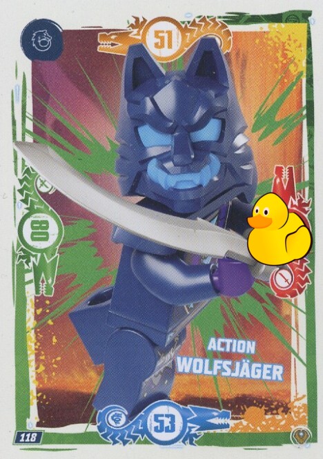 LEGO Ninjago Serie 9 Next Level  | #118 Action Wolfsjäger