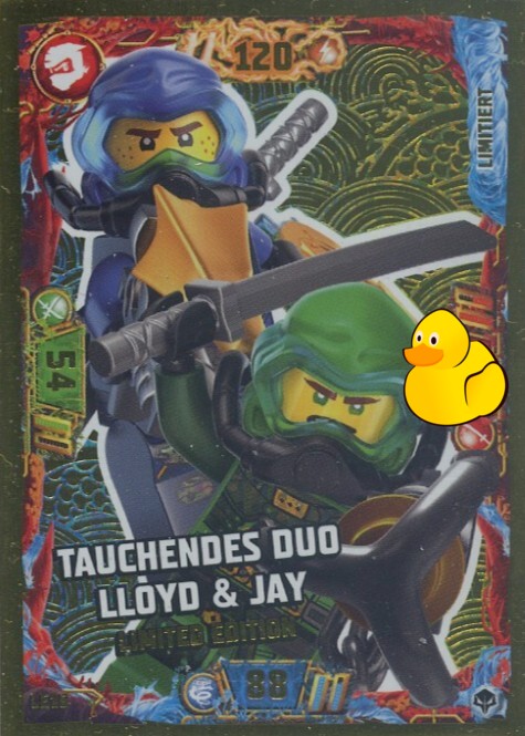 LEGO Ninjago Serie 7 Next Level | #LE16 Tauchendes Duo Lloyd & Jay 