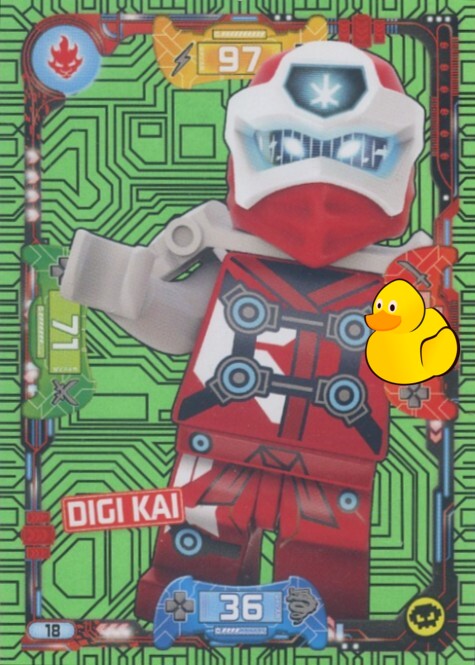 LEGO Ninjago Serie 5 | #018 Digi Kai