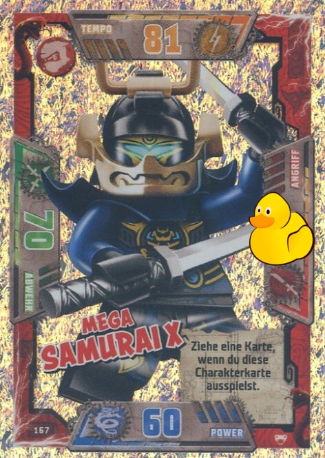 LEGO Ninjago Serie 2 | #167 Mega Samurai X